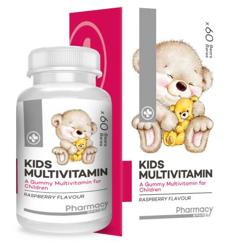 SPAR KIDS MULTIVIT GUMMIES BERRY 60'